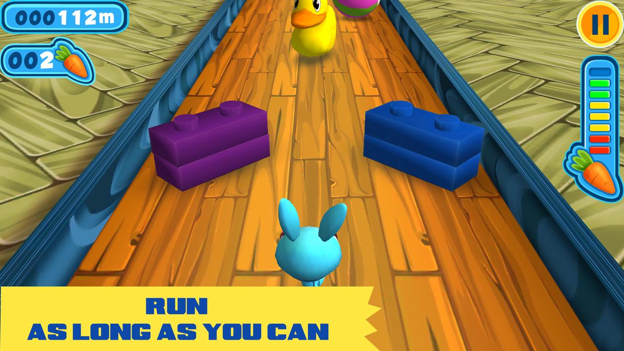 Turbo Fast Bunny Fun Run Game