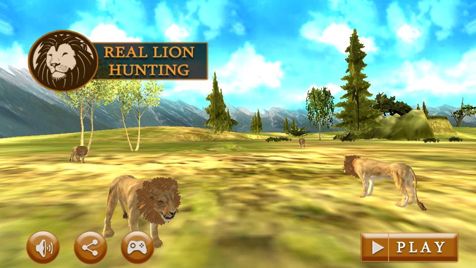 Real Lion Hunting