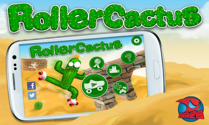 Roller Cactus 3D