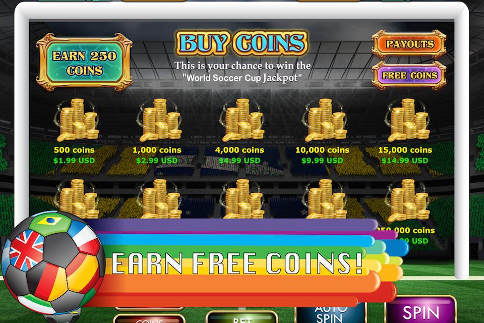 World Soccer Cup 2014 Slot