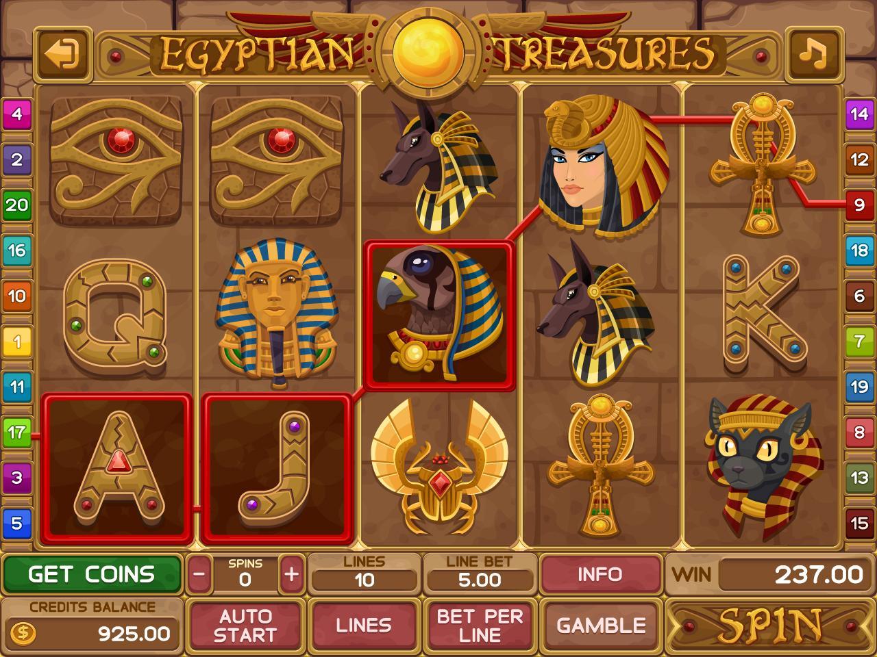 Egyptian Vegas Casino Slots