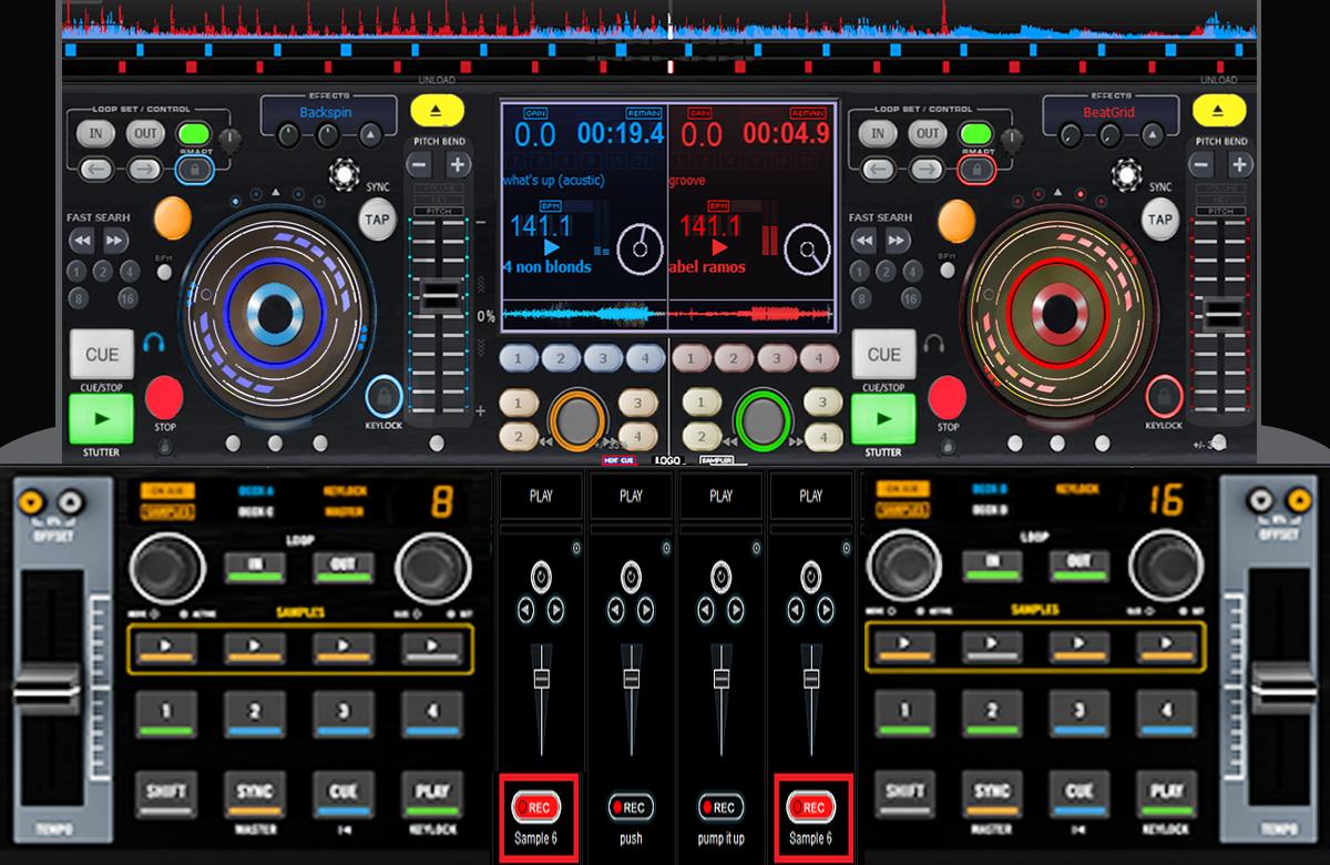 Virtual MP3 Music Mixer