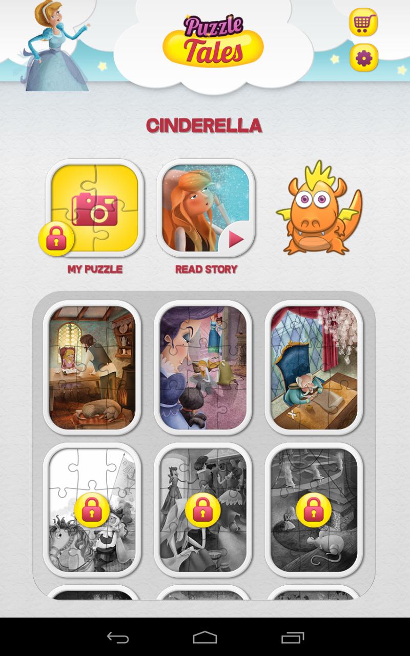 Cinderella Jigsaw Tale Free