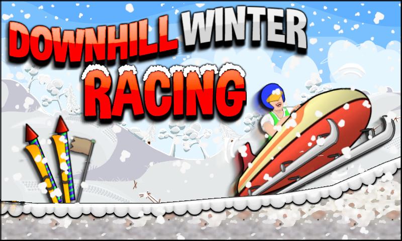 Downhill Winter Racing