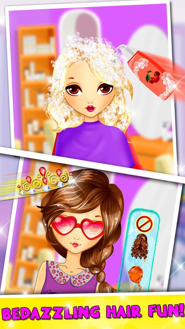 Girls Hair Salon Makeover