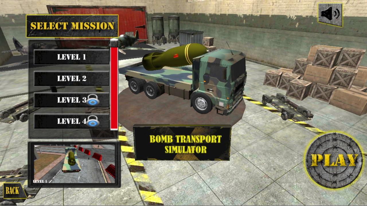 Bomb Transport Truck Simulator