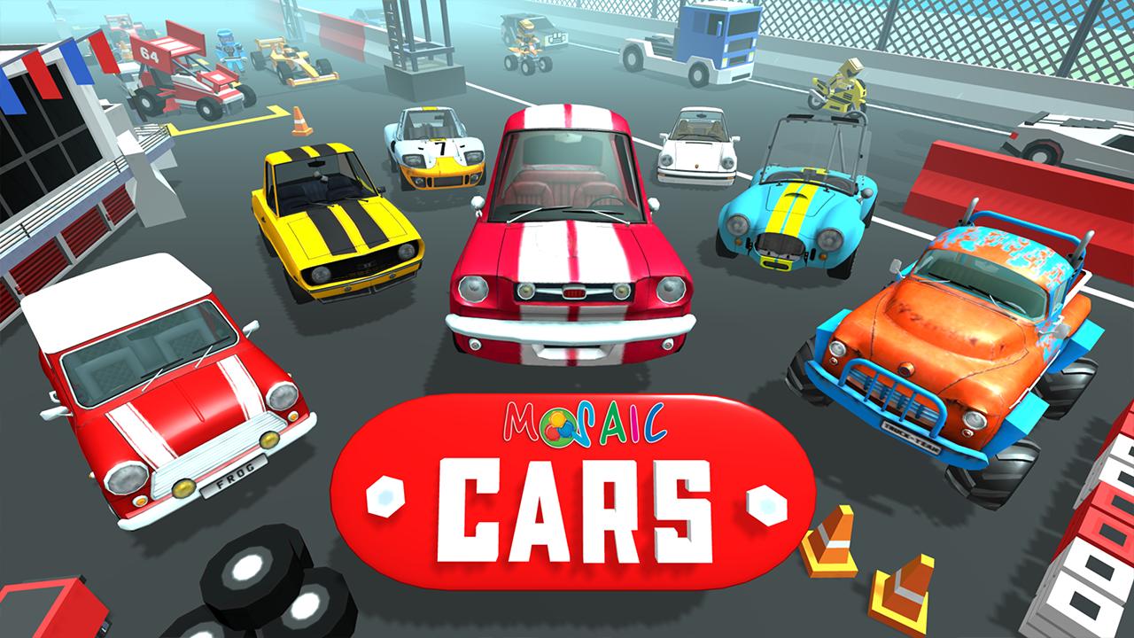 Animated puzzles cars