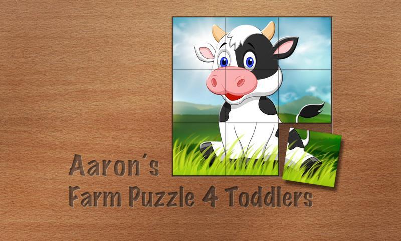 Aaron's Farm Puzzle 4 Toddlers