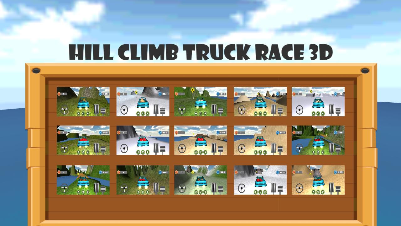 Hill Climb Truck Race 3D