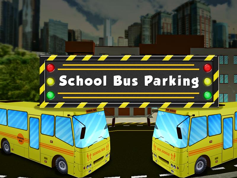 School Bus Parking 3D