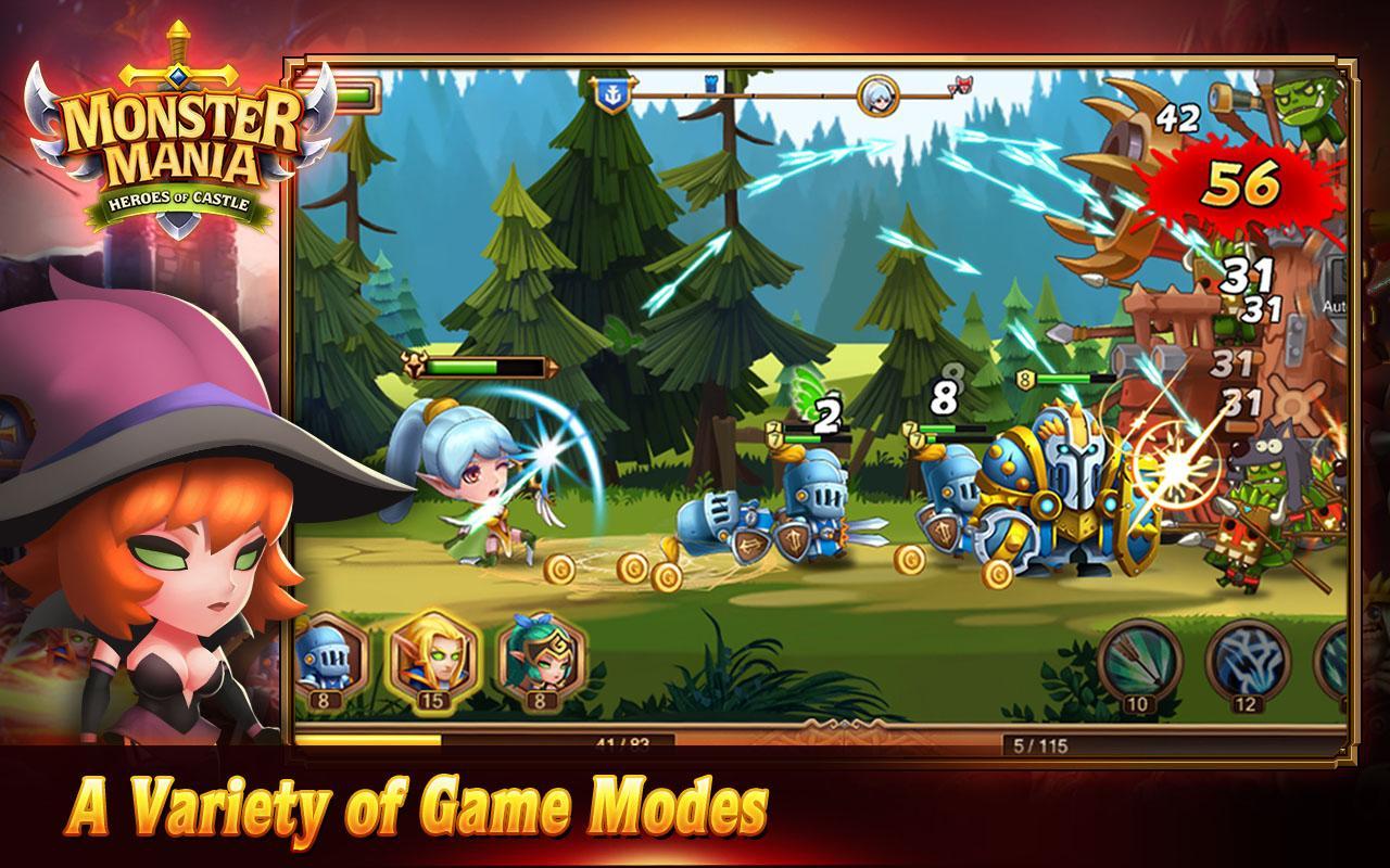 Monster Mania: Castle Heroes