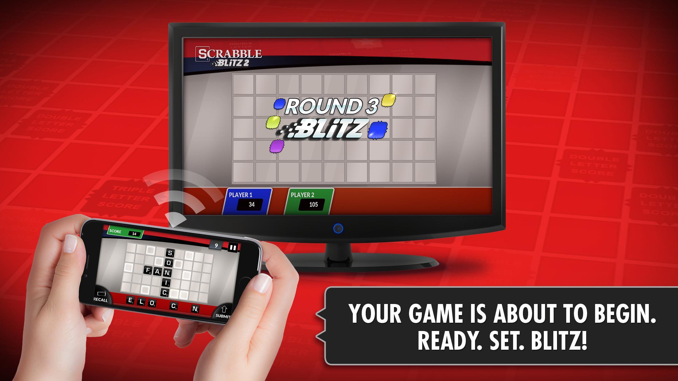 SCRABBLE Blitz 2 Big Screen