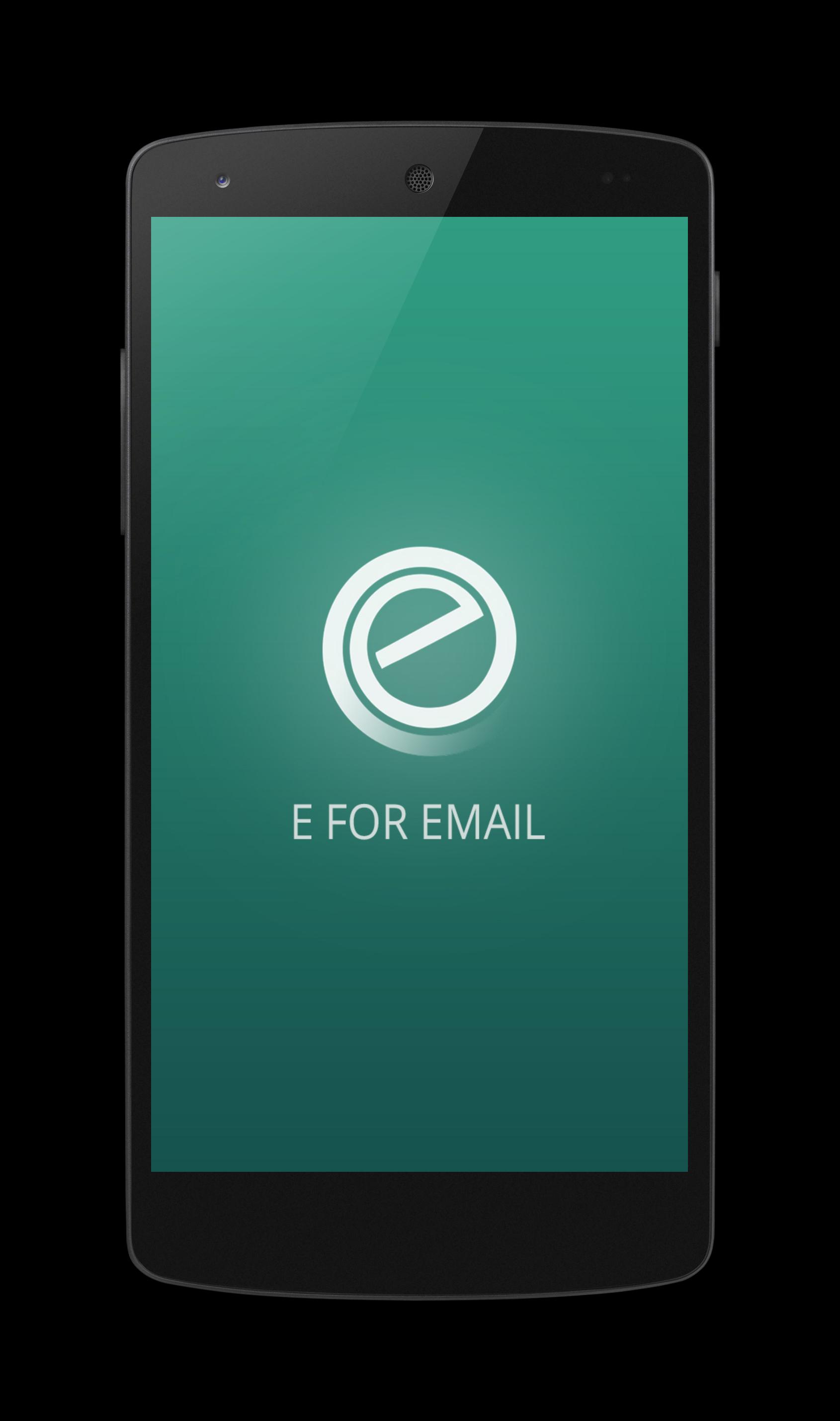 e for e-mail