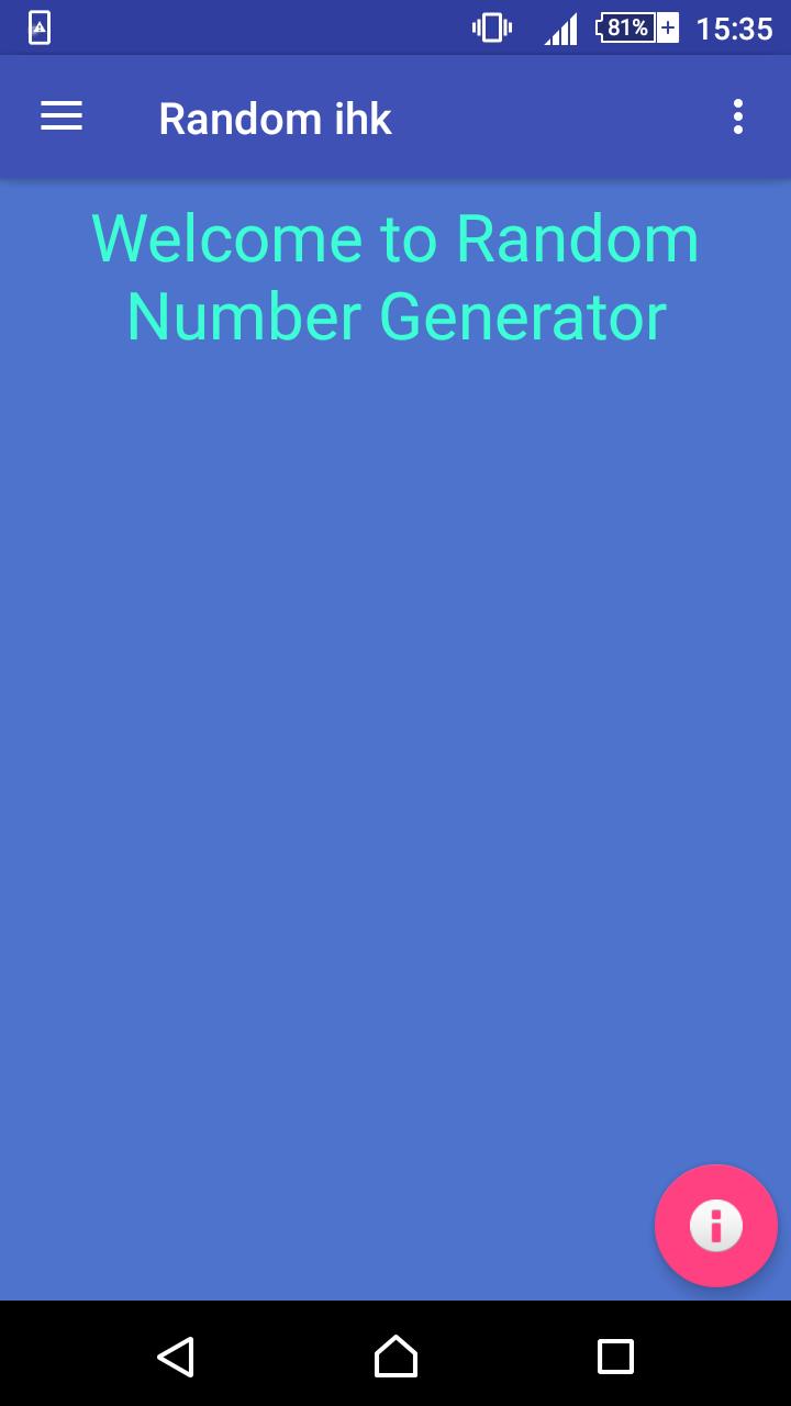 random number generator