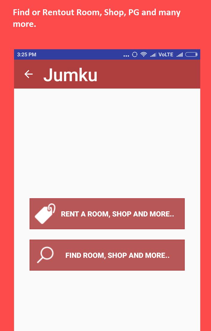 Jumku-rent house rooms shop