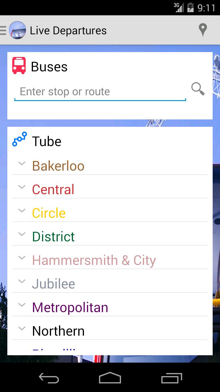 My London Journey Planner