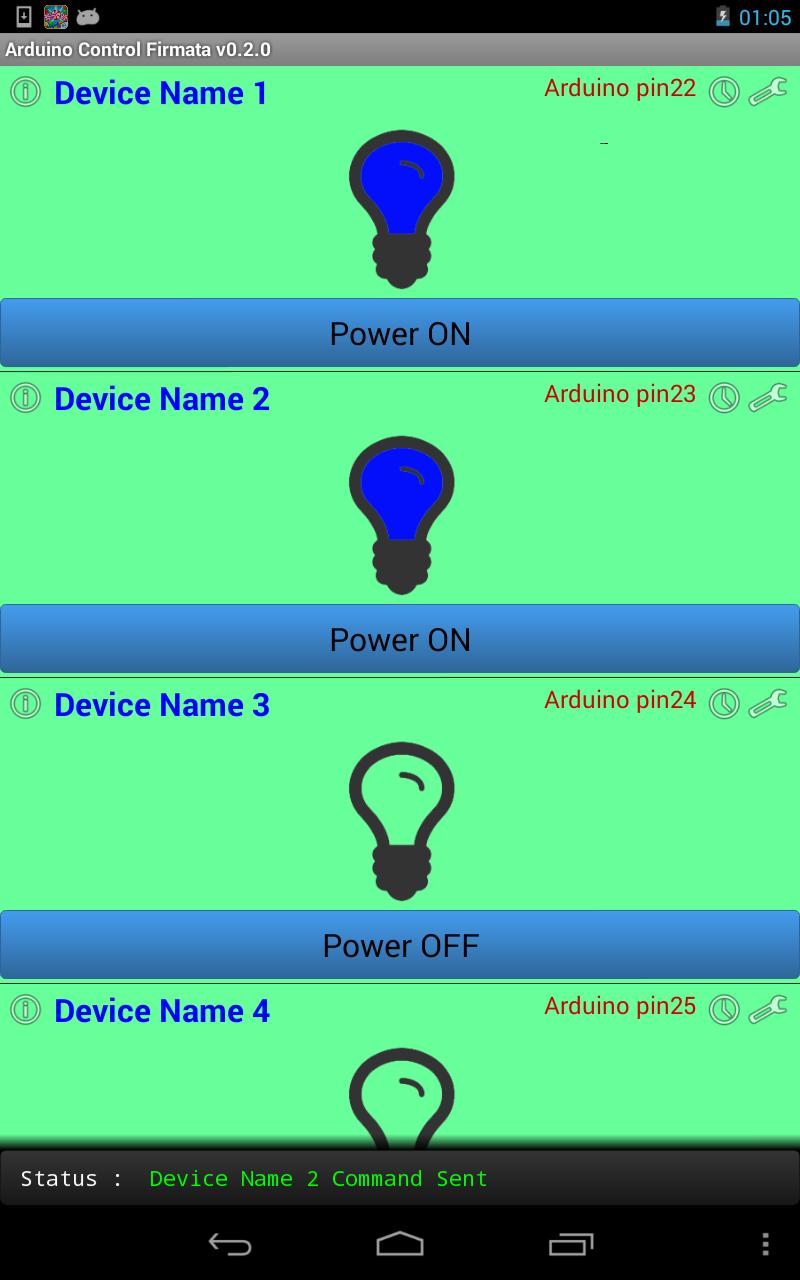 Arduino USB Smart home Control