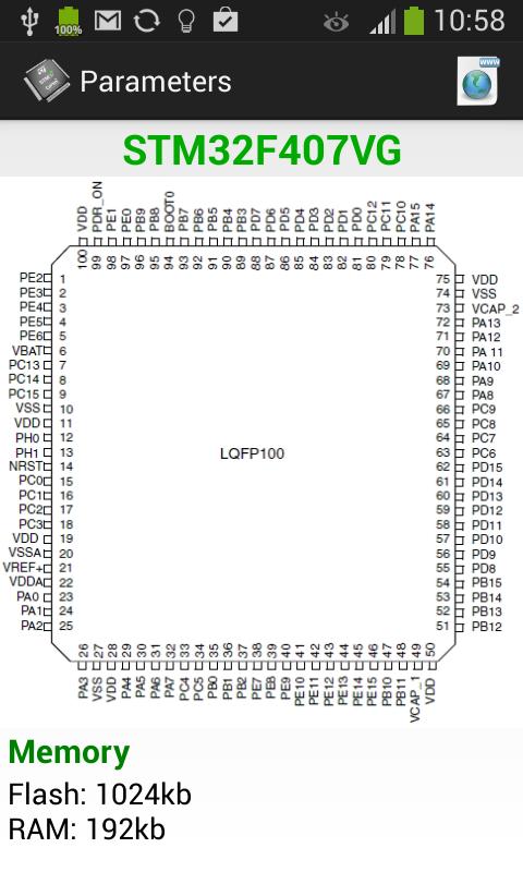 ARM STM32 Database