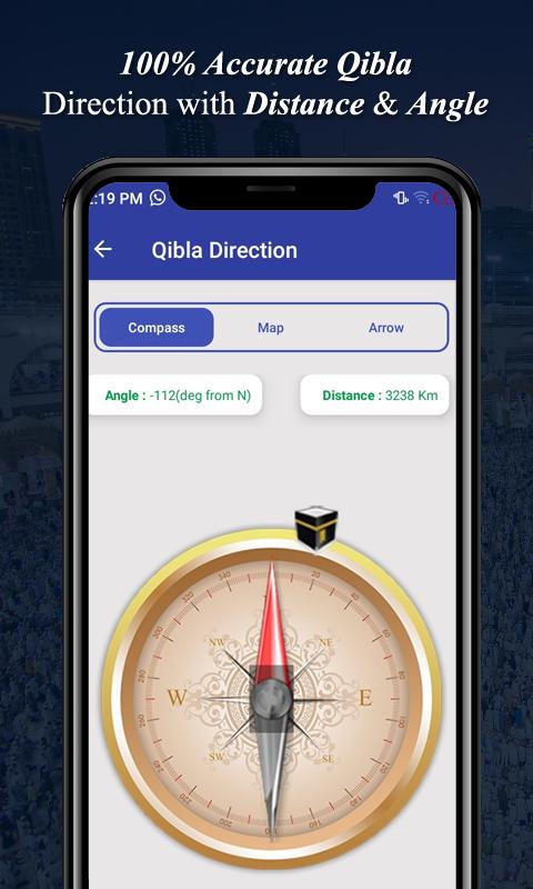 Qibla Finder: Qibla Direction