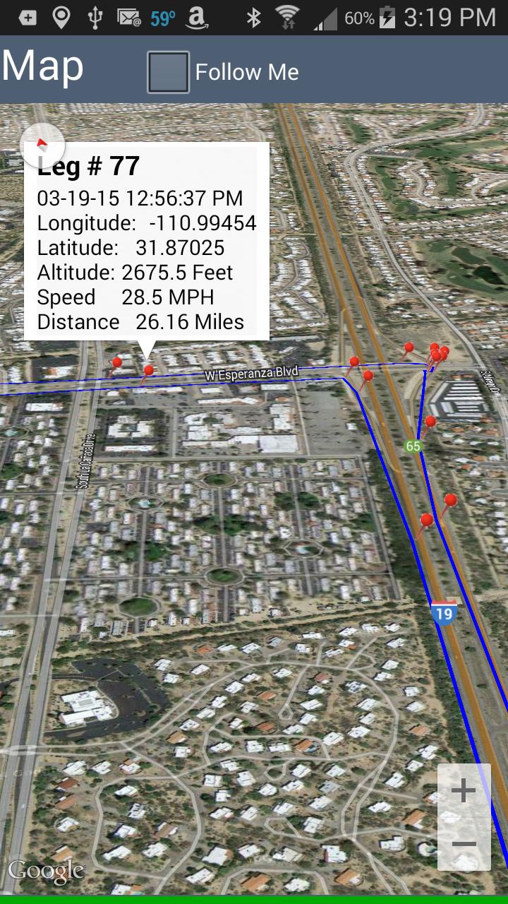 GPS Breadcrumb Tracker (Trial)