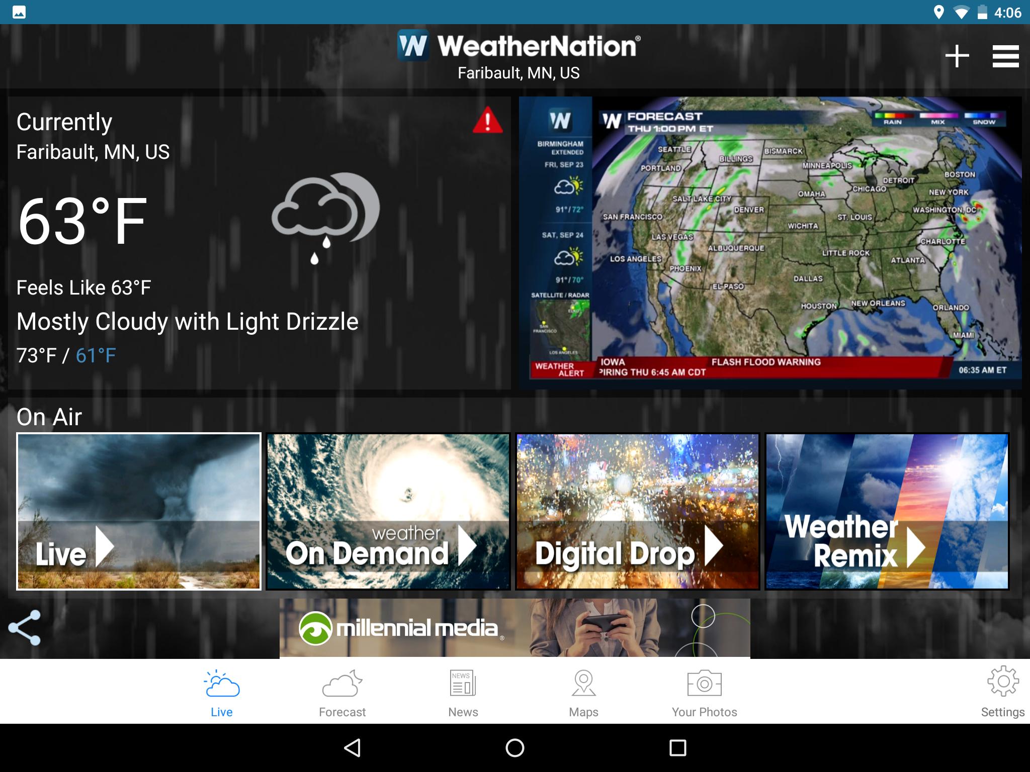 WeatherNation Tablet