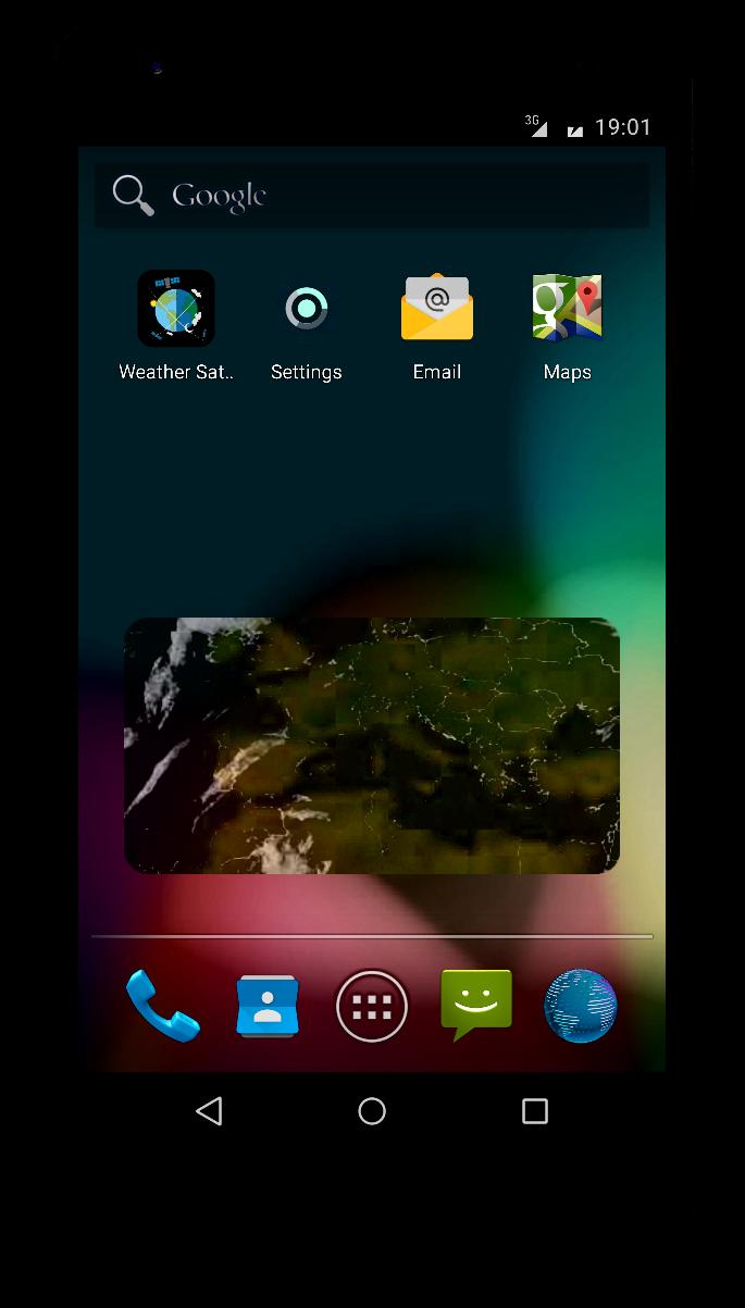 Weather Satellite Widget