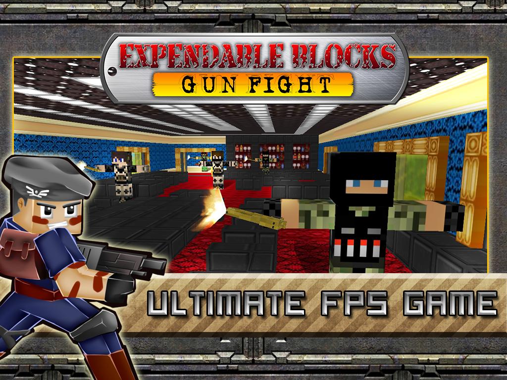 Expendable Blocks Gun Fight