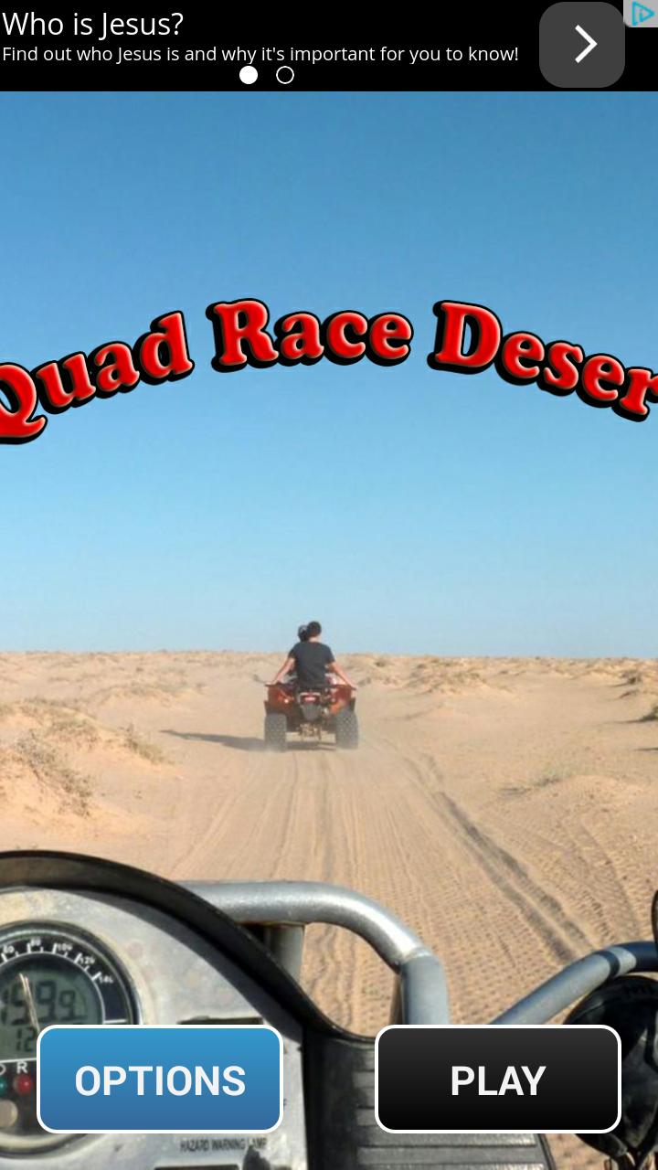 Quad Race Desert