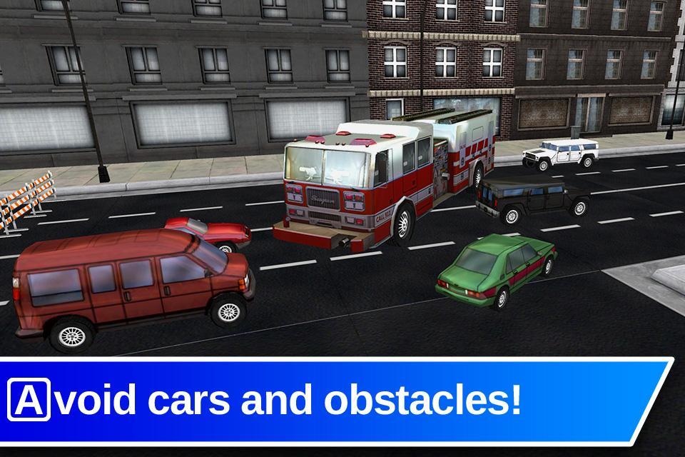 Top Fire Truck 3D Parking