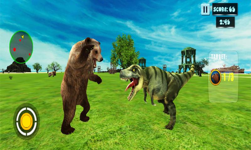 TRex Jurassic Dinosaur Sim 3D