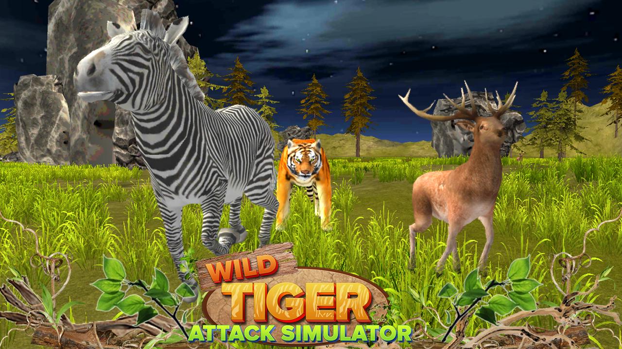 Wild Tiger Attack Simulator 3D