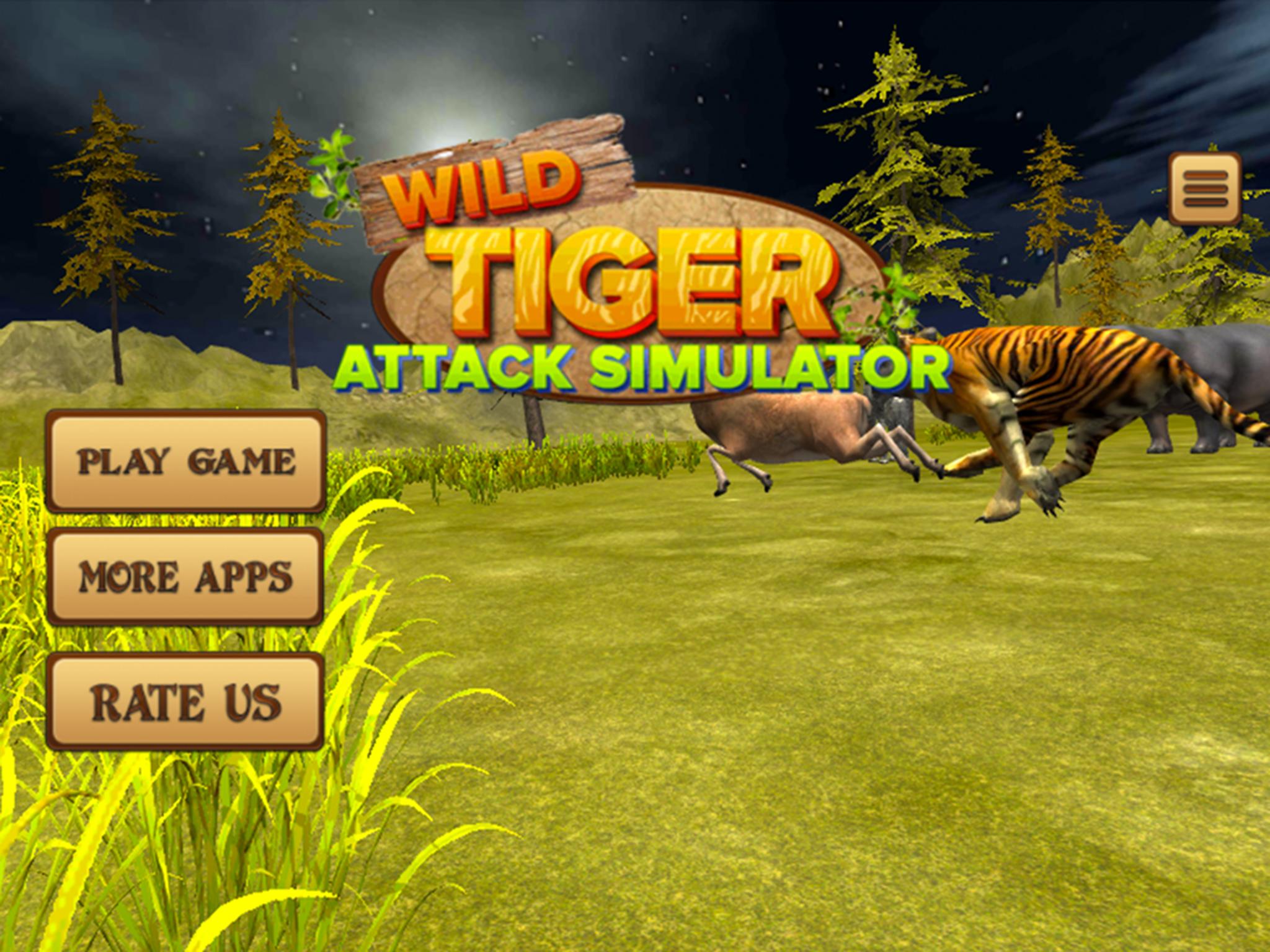 Wild Tiger Attack Simulator 3D