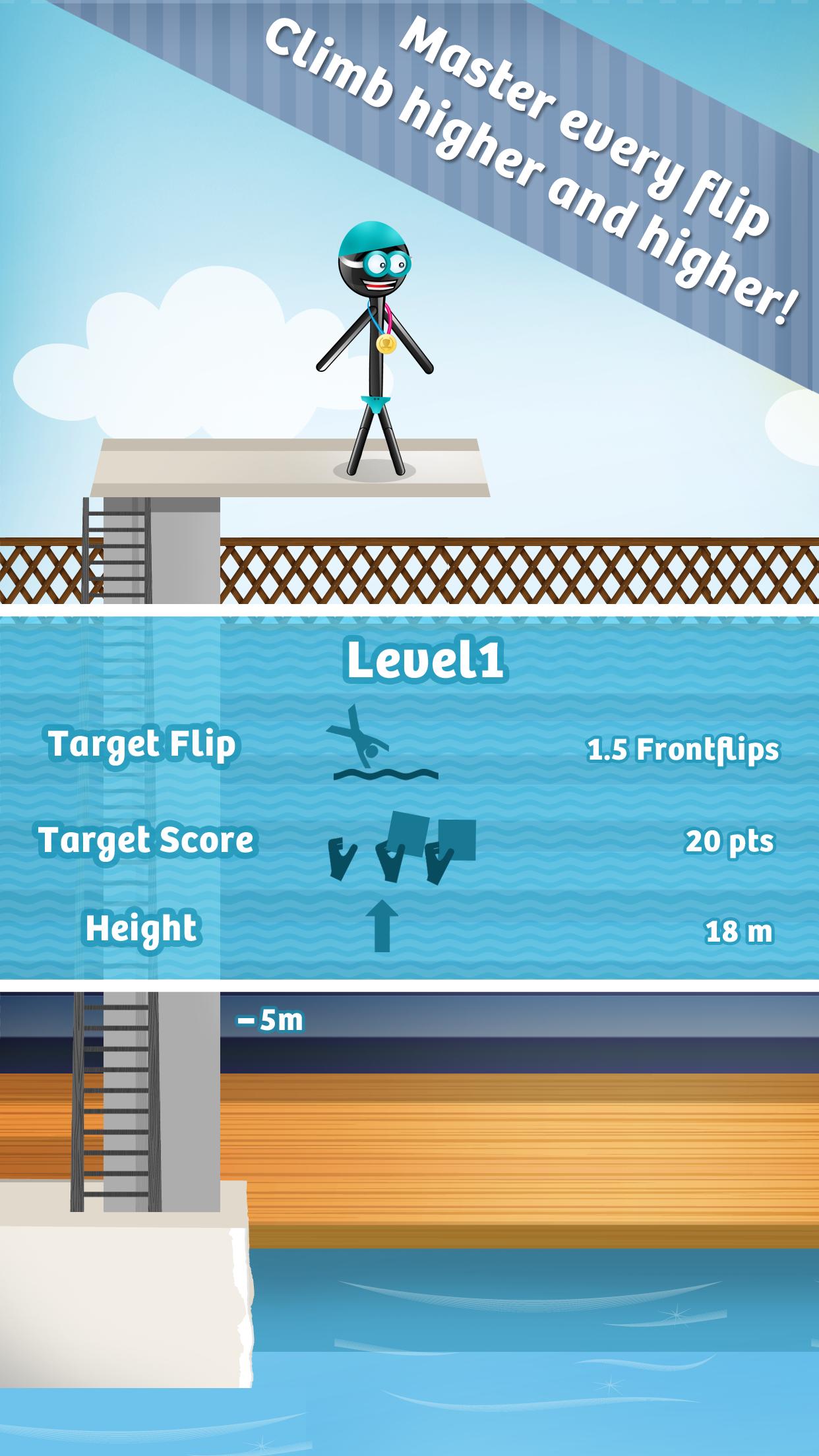 Stickman High Diving 2