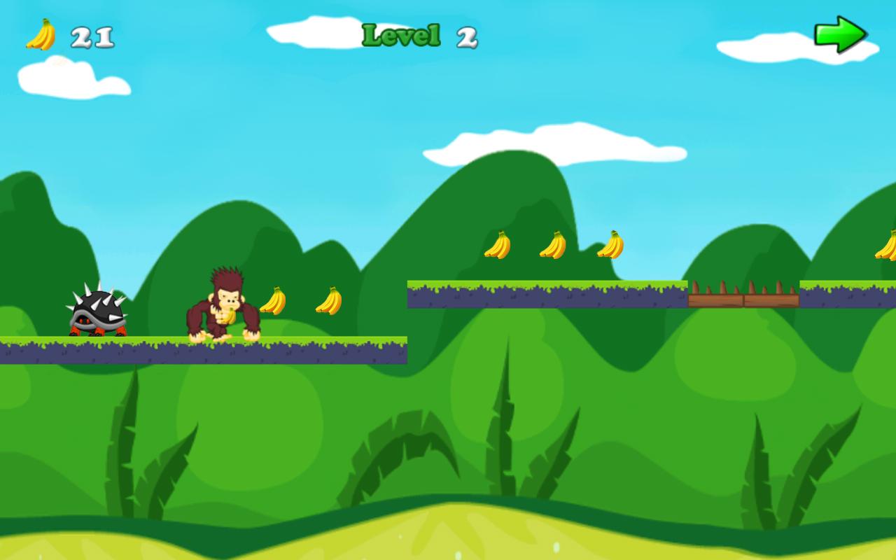 Lazy Monkey Run Banana