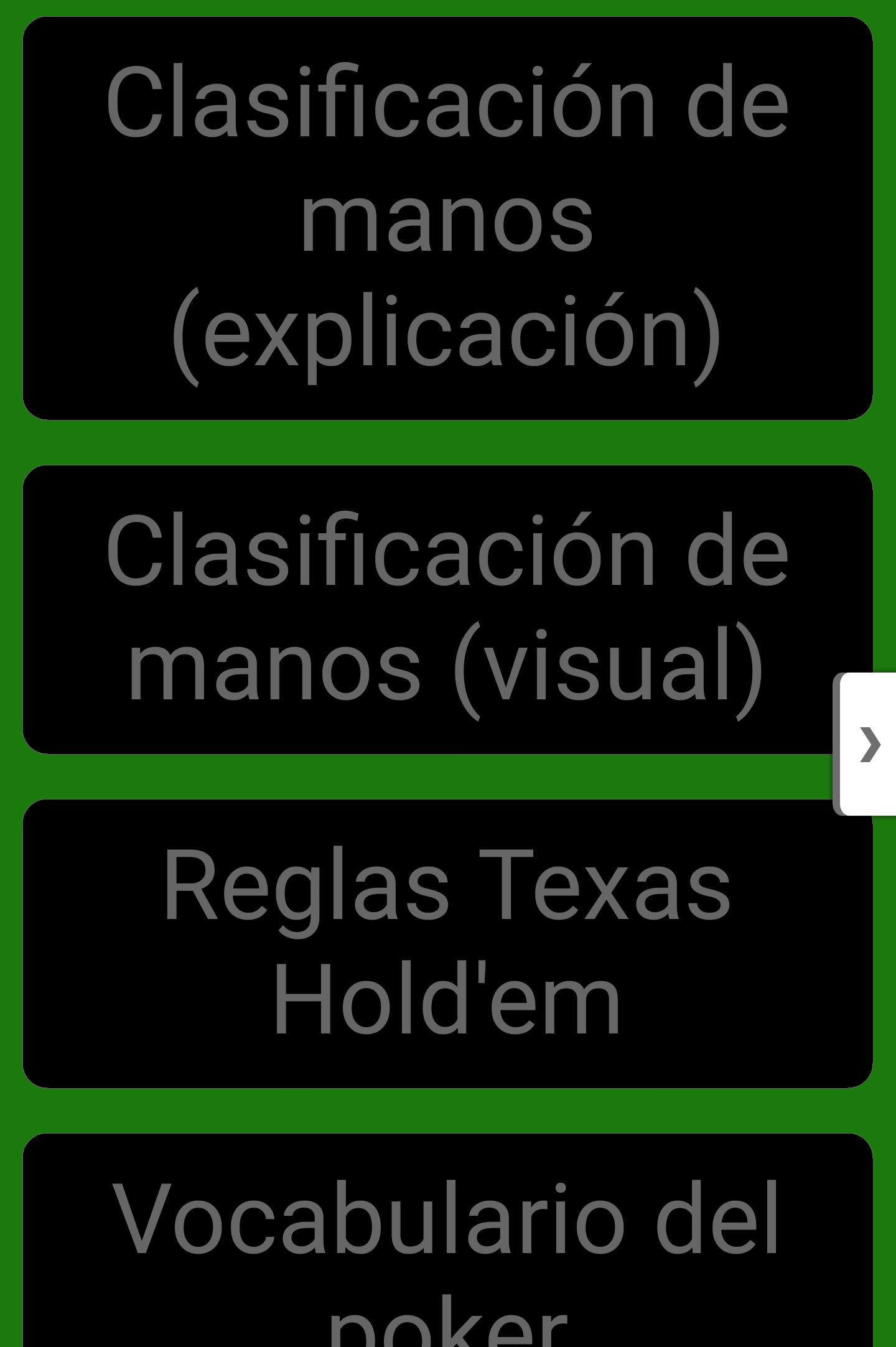 Reglas del Poquer