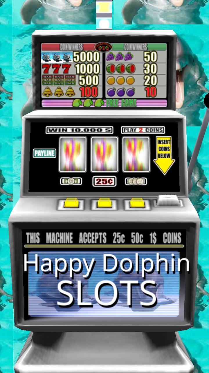 3D Happy Dolphin Slots - Free