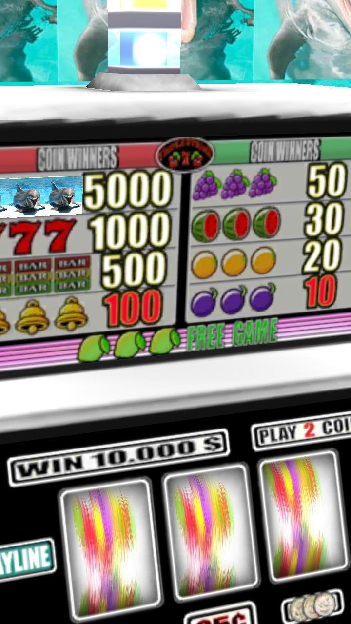 3D Happy Dolphin Slots - Free