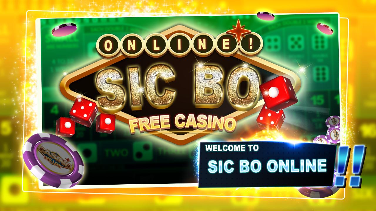 Sic Bo Online! Free Casino