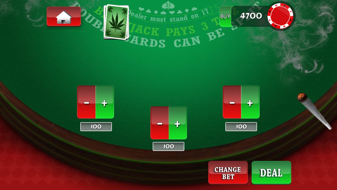 Weed BlackJack 21 Ganja Casino