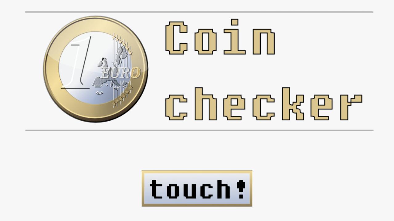 Coin checker !