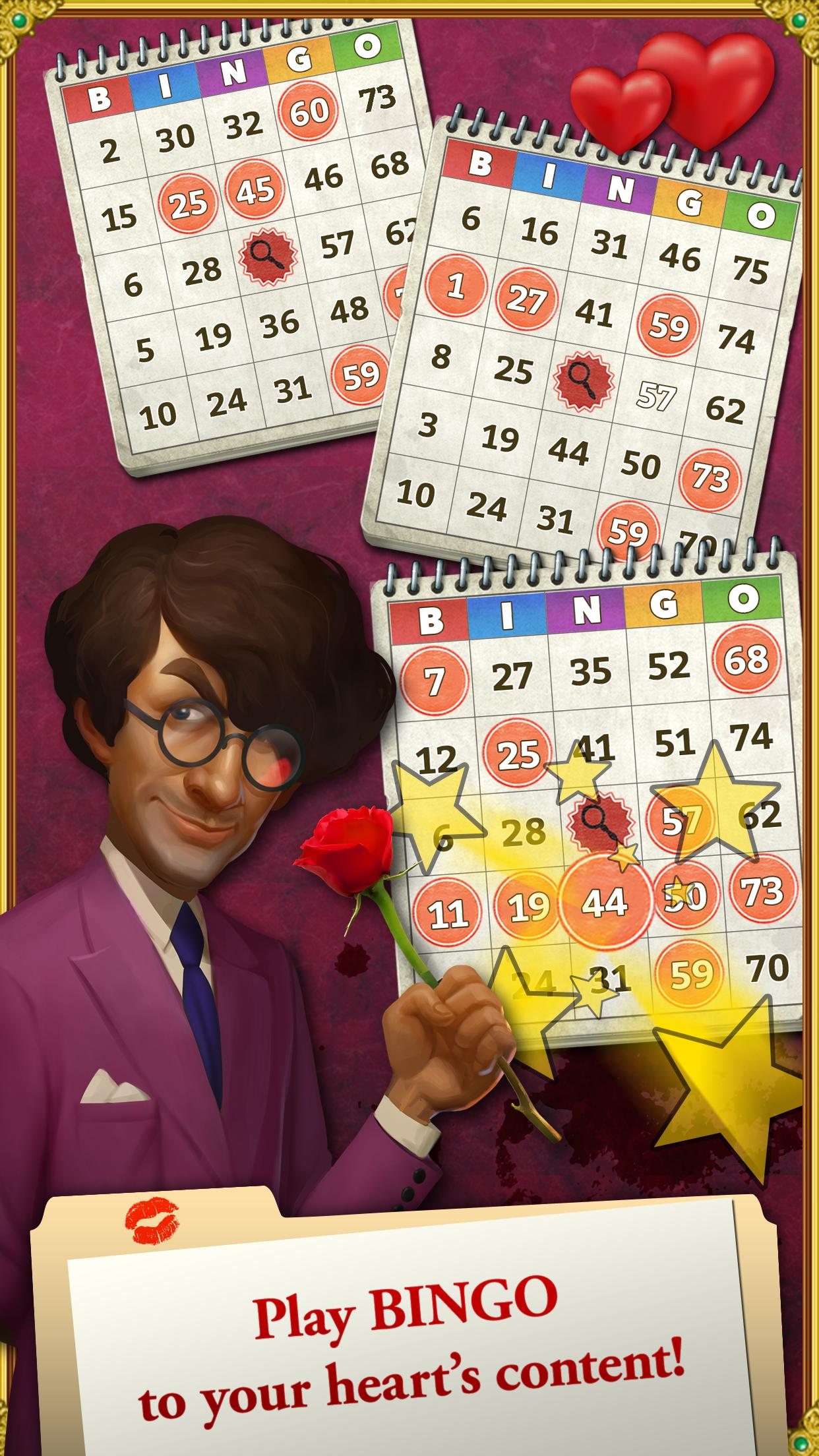 CLUE Bingo: Valentine's Day