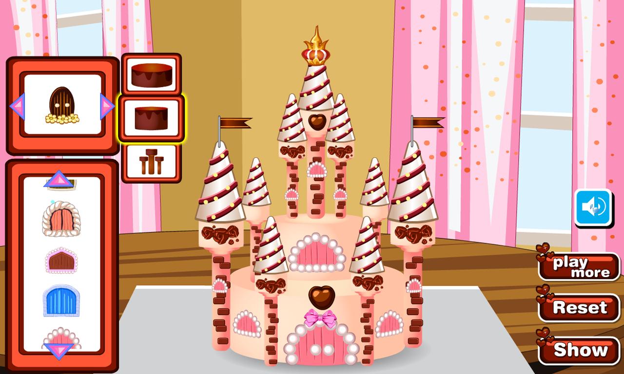 Chocolate Castle Cake