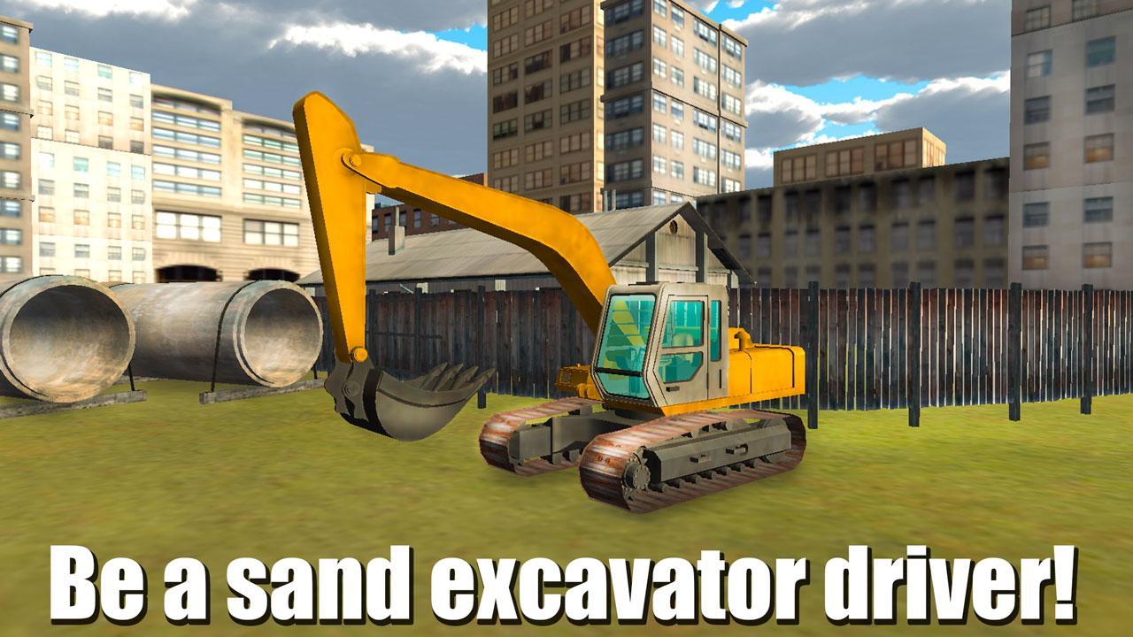 Heavy Excavator Driver Sim 3D