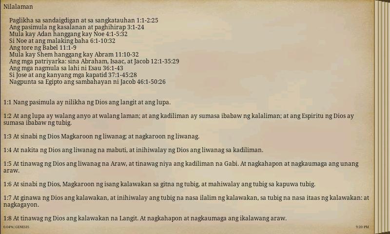 Biblia(Bible Filipino Version)