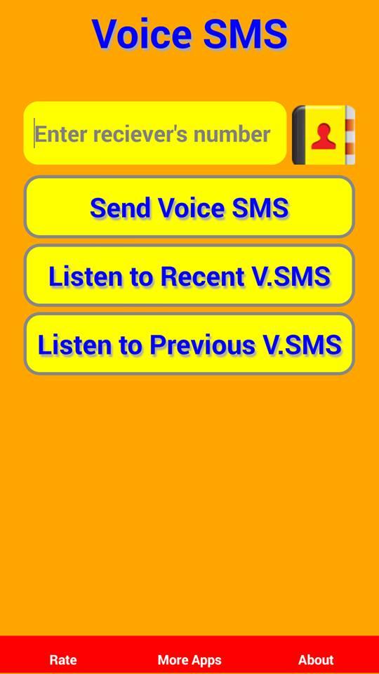 Voice SMS