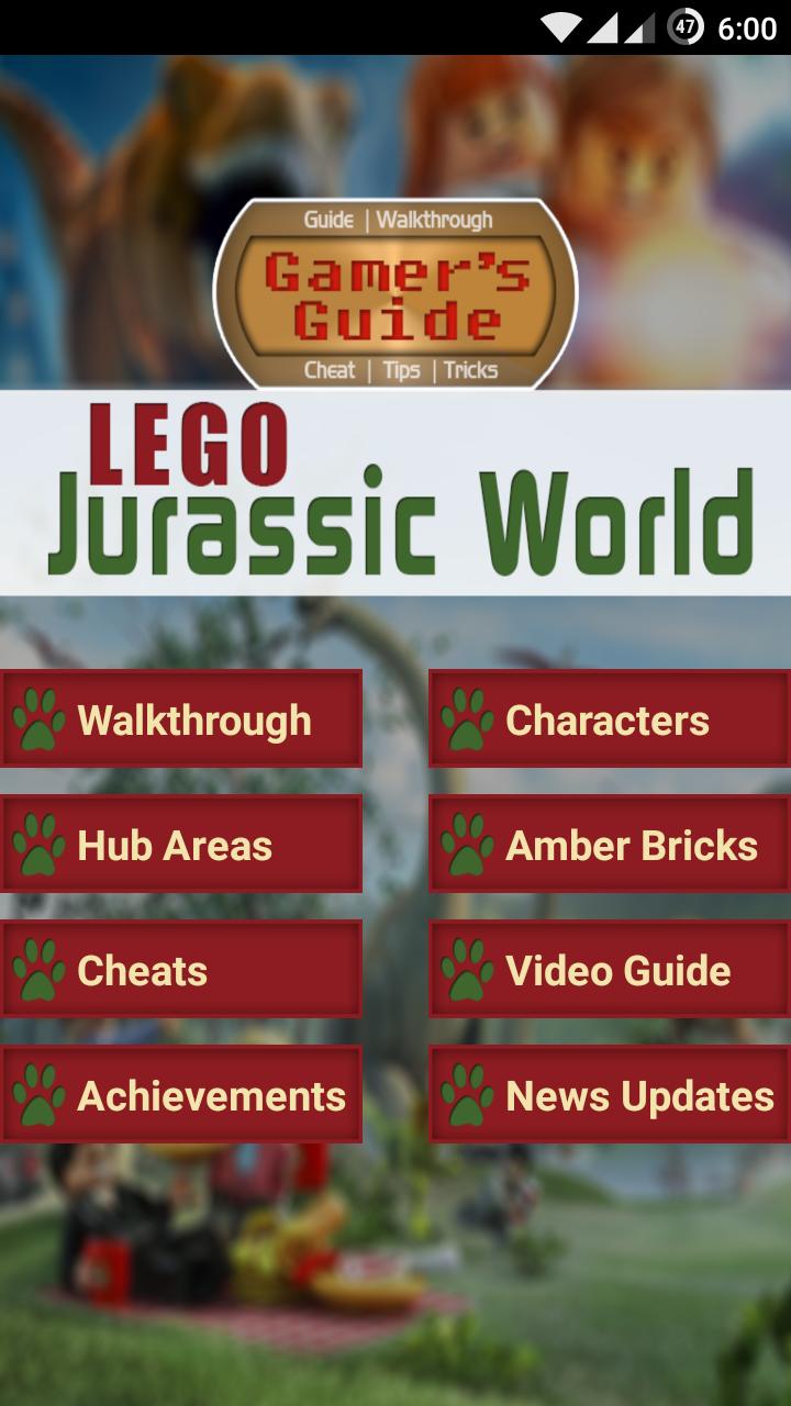 Guide For Lego: Jurassic World