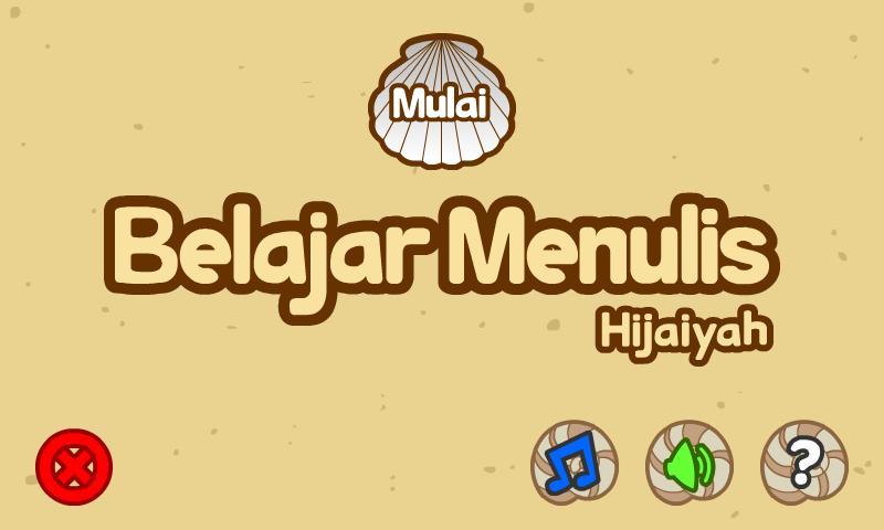 Belajar Menulis Hijaiyah