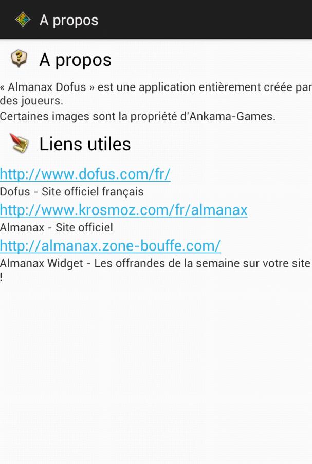 Almanax Dofus