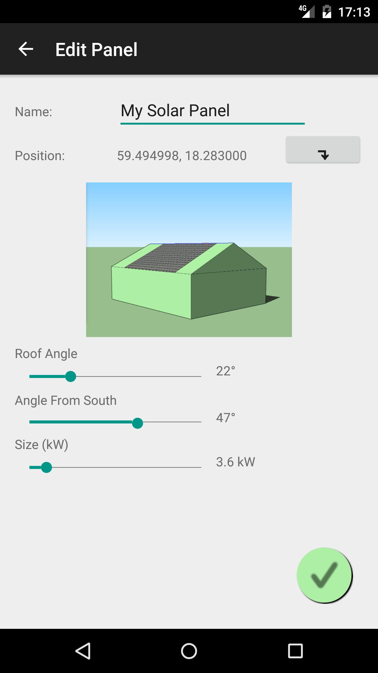 Solar Panel Simulator