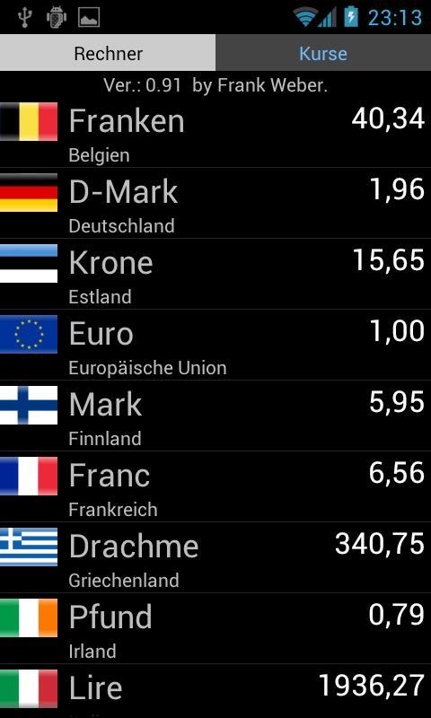 Retro currency converter